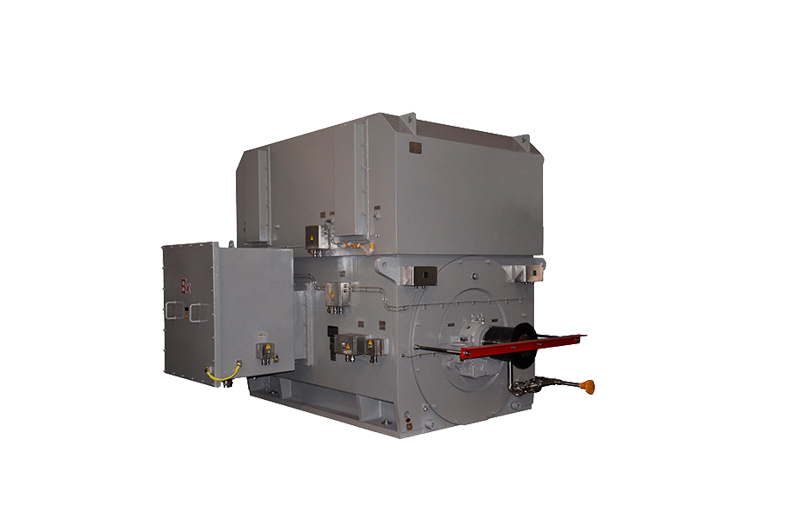 High-voltage asynchronous motor